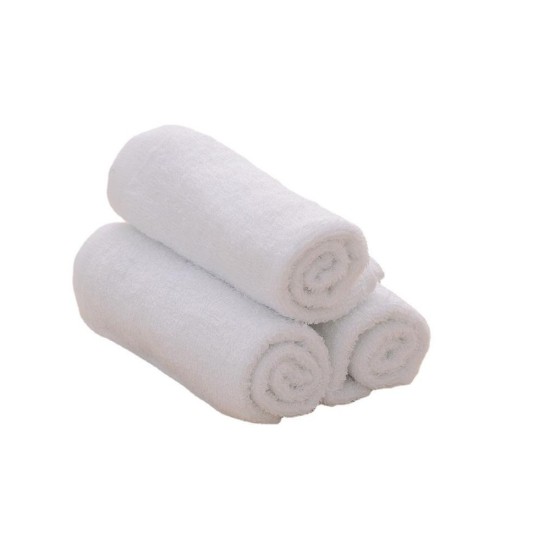 Premium A-Class 100% Cotton White Towel Set for Bathroom and Hotel Use